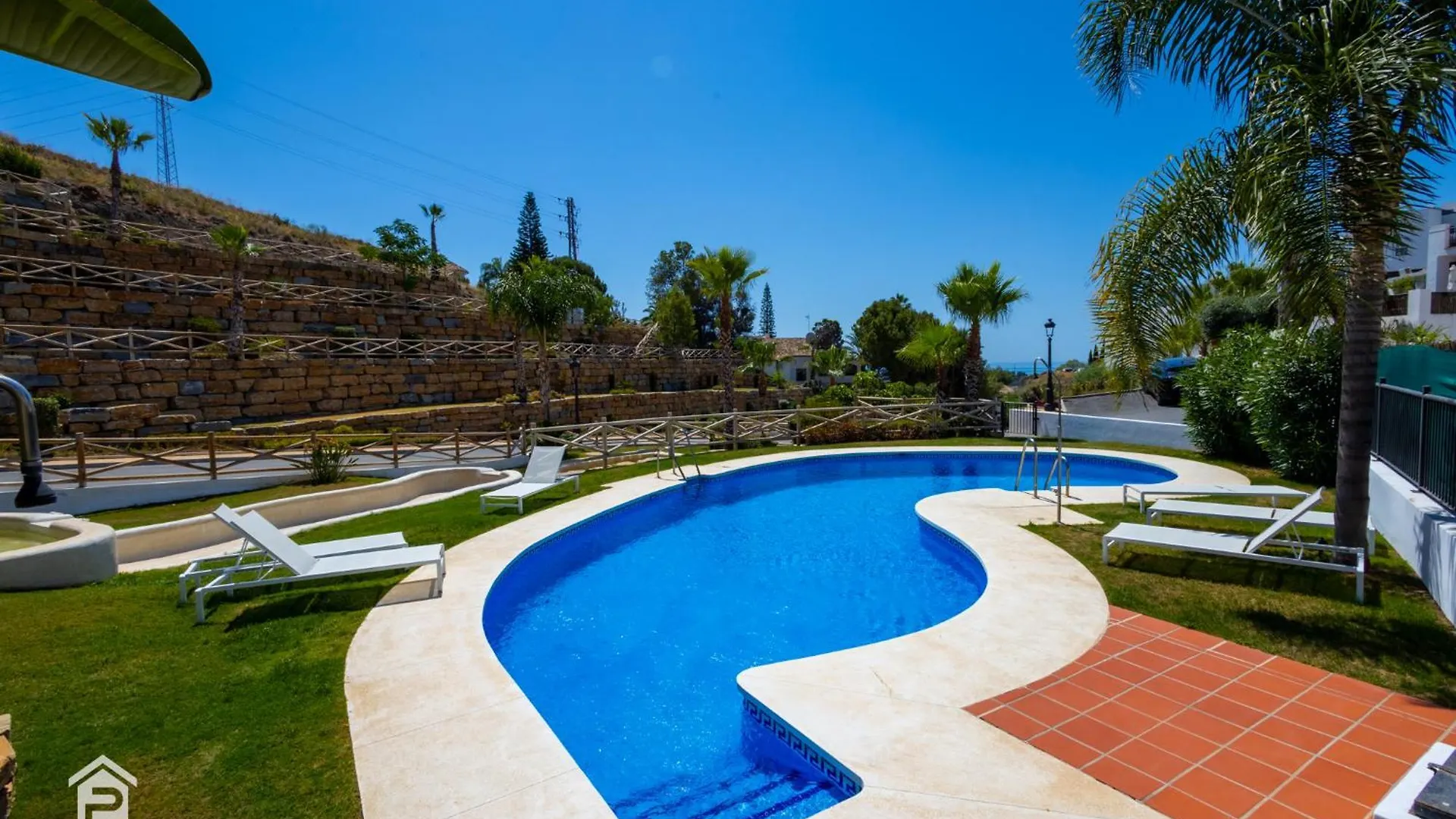 Apartment Paraiso Top - Best Sea-Views, 3 Bedrooms, 7 Pools Estepona Spain